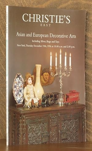 ASIAN AND EUROPEAN DECORATIVE ARTS INCLUDING SILVER, RUGS AND TOYS - CHRISTIE'S EAST DECEMBER 19,...