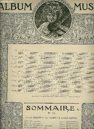 Seller image for ALBUM MUSICA N57 - CARILLON + SONNET + UNE NUIT A LISBONNE + DESIR D'AMOUR + MEDITATION + RONDE DES LUTINS + LE CHANT DU SEMEUR. for sale by Le-Livre