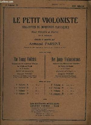 Image du vendeur pour LE PETIT VIOLONISTE 4EME VOLUME B mis en vente par Le-Livre