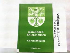 Bild des Verkufers fr Ramlingen-Ehlershausen - Chronikbltter -. zum Verkauf von Antiquariat Ehbrecht - Preis inkl. MwSt.