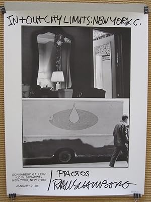 Robert Rauschenberg - Poster Photos In+Out City Limits New York C. - Sonnabend Gallery New York