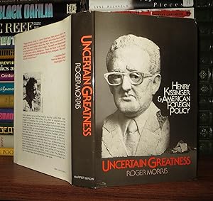 Seller image for UNCERTAIN GREATNESS for sale by Rare Book Cellar
