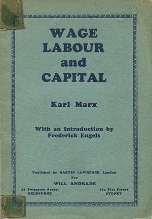 Wage-labour and capital.
