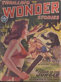 Seller image for THRILLING WONDER Stories: Summer 1946 for sale by Books from the Crypt