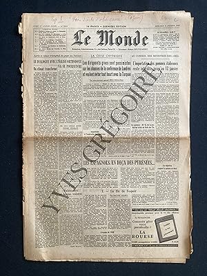 LE MONDE-N°5903-MERCREDI 8 JANVIER 1964