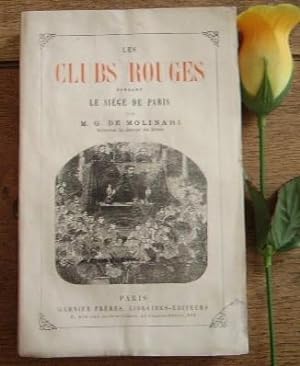 Immagine del venditore per Les clubs rouges pendant le sige de Paris venduto da Bonnaud Claude