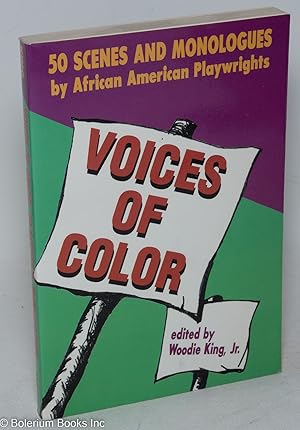 Seller image for Voices of color; scenes and monologues from the black American theatre for sale by Bolerium Books Inc.