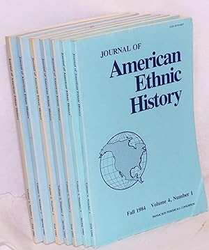 Journal of American ethnic history; volume 1, number 1 - volume 4, number 1