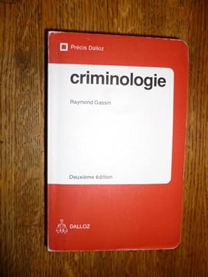 Imagen del vendedor de Criminologie (Second Edition) a la venta por Gargoyle Books, IOBA