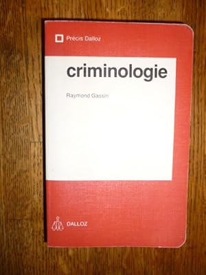 Image du vendeur pour Criminologie mis en vente par Gargoyle Books, IOBA