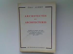 Image du vendeur pour Architectes et architectures mis en vente par Librairie de la Garenne