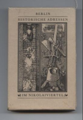 Bild des Verkufers fr Berlin. Historische Adressen im Nikolaiviertel. zum Verkauf von Leonardu