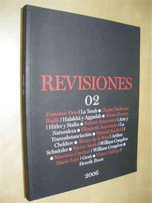 Image du vendeur pour REVISIONES 02. REVISTA DE CRTICA CULTURAL mis en vente par LIBRERIA TORMOS