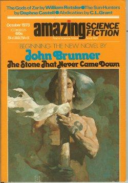 Seller image for AMAZING Science Fiction: October, Oct. 1973 ("The Stone That Never Came Down") for sale by Books from the Crypt