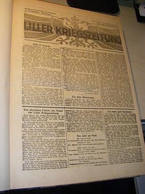 Liller Kriegszeitung. 2. Kriegsjahr, Heft 1 bis 122. 1915/1916 (kpl.)