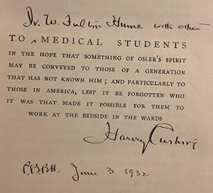 The Life of Sir William Osler. (Pulitizer Prize Winner) (Signed/Presentation copy) in two volumes.