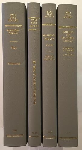 The Majjhima-nikaya. [4 Volume Set.]