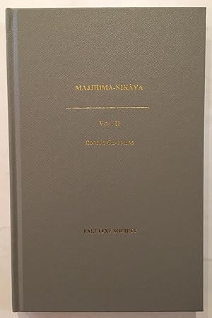 Image du vendeur pour The Majjhima-nikaya. Volume 2 mis en vente par Joseph Burridge Books