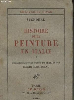 Image du vendeur pour HISTOIRE DE LA PEINTURE EN ITALIE mis en vente par Le-Livre