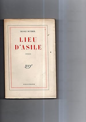 Seller image for LIEU D'ASILE. Roman for sale by Librairie CLERC