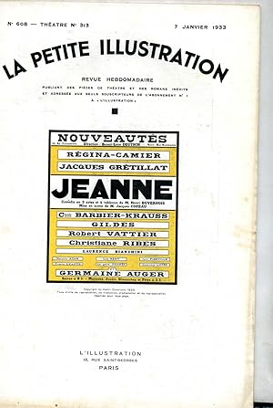 JEANNE. Comédie en trois actes et quatre tableaux .