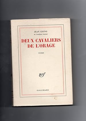 Seller image for DEUX CAVALIERS DE L'ORAGE.Roman for sale by Librairie CLERC