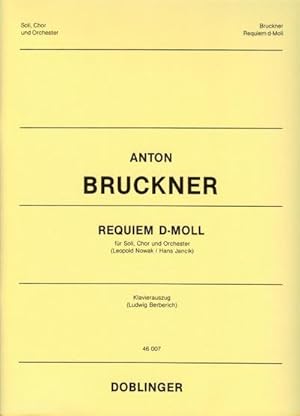 Seller image for Requiem d-Moll, Klavierauszug : Fr Soli, Chor, Orchester und Orgel for sale by AHA-BUCH GmbH