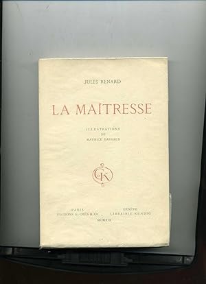Seller image for LA MAITRESSE. Illustrations de Maurice Barraud. for sale by Librairie CLERC