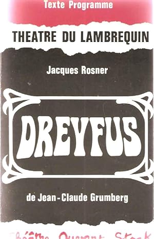 Dreyfus de Jean-Claude Grumberg