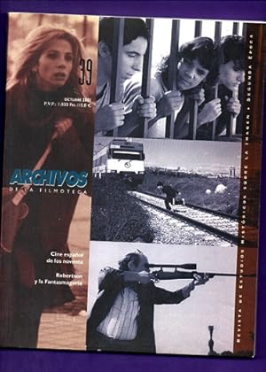 Bild des Verkufers fr ARCHIVOS DE LA FILMOTECA. N 39: Cine espaol de los noventa. Robertson y la Fantasmagora. zum Verkauf von Librera DANTE