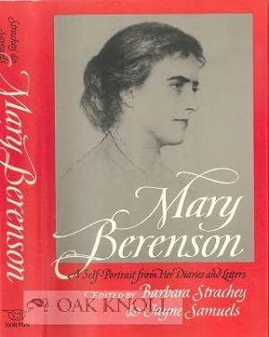 Imagen del vendedor de MARY BERENSON: A SELF-PORTRAIT FROM HER LETTERS AND DIARIES a la venta por Oak Knoll Books, ABAA, ILAB