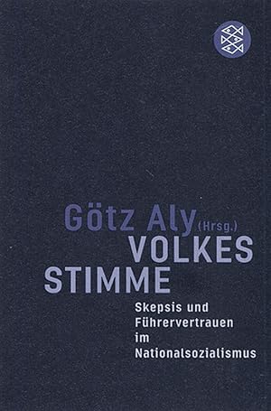 Seller image for Volkes Stimme Aly, G. (Hg.) for sale by artbook-service
