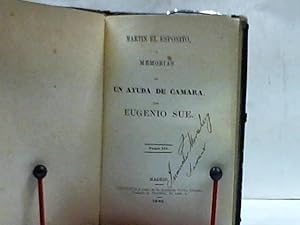 Seller image for MARTIN EL ESPOSITO O MEMORIAS DE UN AYUDA DE CAMARA TOMO III EUGENIO SUE for sale by LIBRERIA ANTICUARIA SANZ