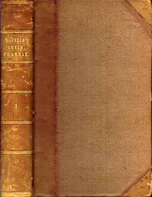 Imagen del vendedor de A Copious Greek Grammar (Volume One, only, of Two) a la venta por Round Table Books, LLC
