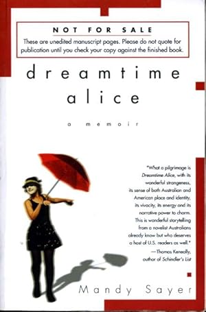 Seller image for DREAMTIME ALICE: A Memoir for sale by Bookfever, IOBA  (Volk & Iiams)