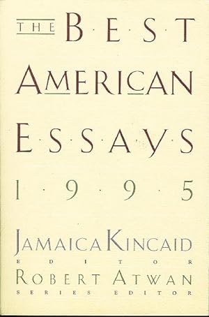 Seller image for THE BEST AMERICAN ESSAYS 1995. for sale by Bookfever, IOBA  (Volk & Iiams)
