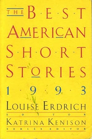 Seller image for THE BEST AMERICAN SHORT STORIES, 1993. for sale by Bookfever, IOBA  (Volk & Iiams)