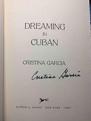 Bild des Verkufers fr DREAMING IN CUBAN. zum Verkauf von Bookfever, IOBA  (Volk & Iiams)