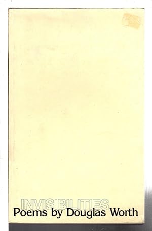 Immagine del venditore per INVISIBILITIES: Poems. venduto da Bookfever, IOBA  (Volk & Iiams)