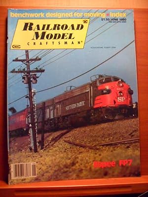 Image du vendeur pour RAILROAD MODEL CRAFTSMAN, JUNE 1980 mis en vente par Rose City Books