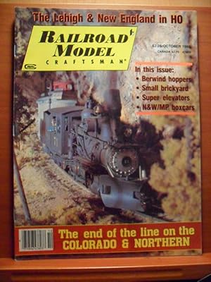 Image du vendeur pour RAILROAD MODEL CRAFTSMAN, OCTOBER 1986 mis en vente par Rose City Books