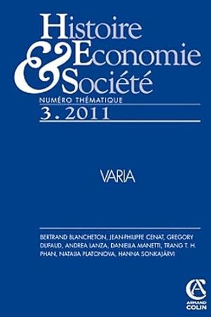 Histoire économie & société