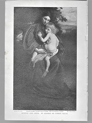 Seller image for Mother And Child, Illustration for sale by Legacy Books II