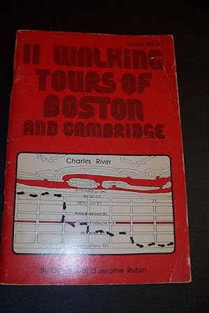 Seller image for 11 Walking Tours of Boston and Cambridge for sale by Lowest Priced Quality Rare Books