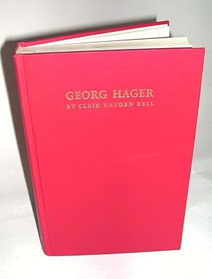 GEORG HAGER a Meistersinger of Nurnberg 1552-1634 (part One) Inscribed Copy