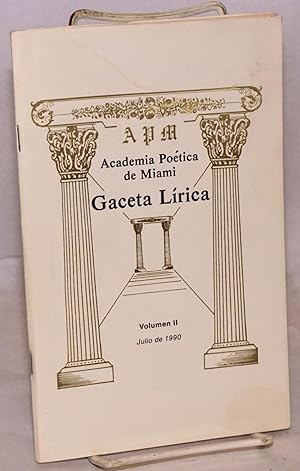 Gaceta lírica: volumen II, Julio de 1990