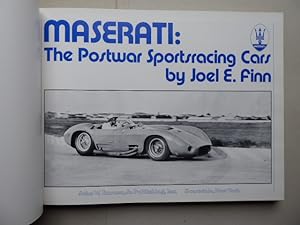 Immagine del venditore per Maserati: The Postwar Sportsracing Cars. venduto da Antiquariat Heinzelmnnchen
