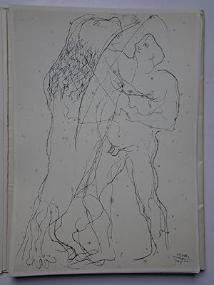 Imagen del vendedor de 20 Disegni di Corrado Cagli presentati da Raffaele Carrieri. a la venta por Antiquariaat De Boekenbeurs