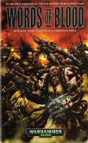 Bild des Verkufers fr Words of Blood Warhammer 40,000 zum Verkauf von Caerwen Books