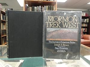 Immagine del venditore per MORMON TREK WEST, THE - the Journey of American Exiles venduto da The Antiquarian Shop